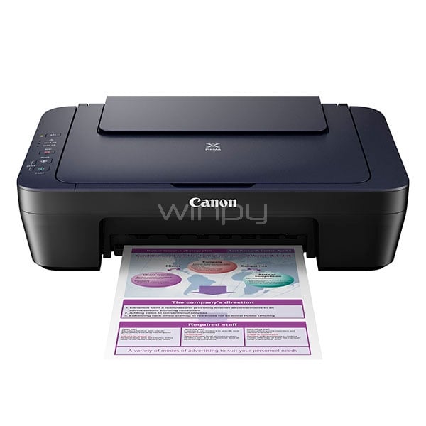 Impresora multifuncional tinta color Canon E402 -Copia escaner