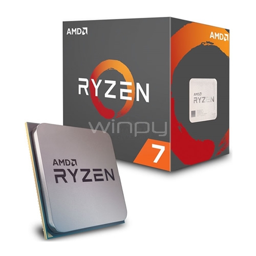 Procesador AMD Ryzen 7 1800X (AM4, OctaCore, 3600Hz,  DDR4-2400)