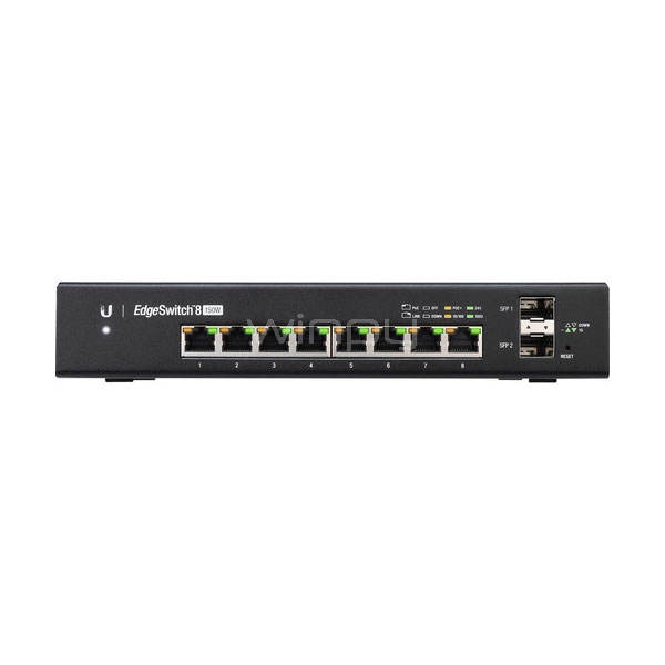 Switch Ubiquiti Edge Networks ES-8-150W Gestionado (PoE)