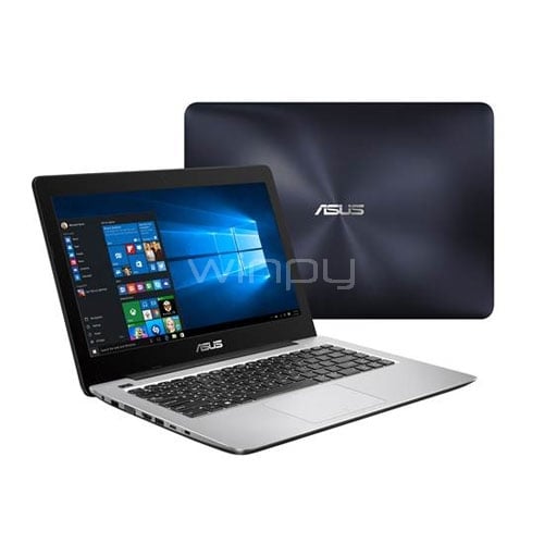 Notebook Asus Vivobook X456UR-GA114T (i5-7200U, GeForce 930MX, 8GB DDR4, 1TB HDD, Pantalla 14, W10)