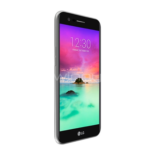 Celular LG K10 2017 (LTE, 2GB RAM, 16GB, IPS 5,3 HD, Android, Plateado)