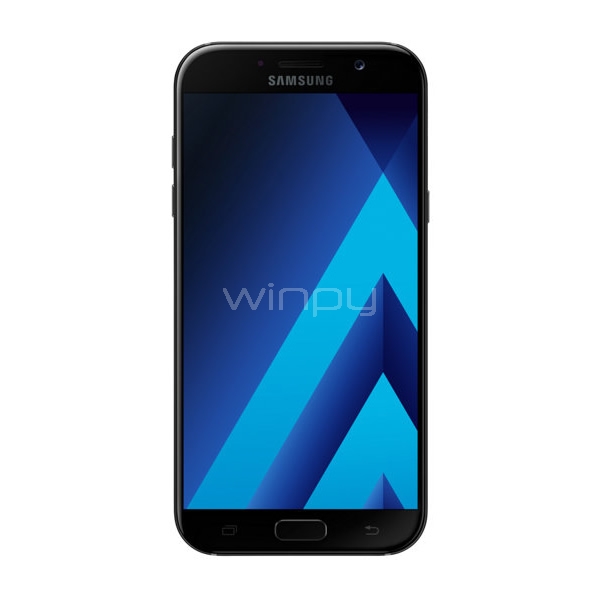 Celular Samsung Galaxy A7 2017 (LTE, 3GB RAM, 32GB, Amoled 5,7 FHD, Android, Negro)