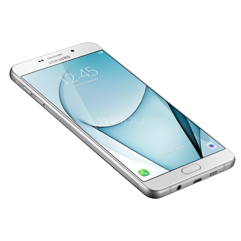 Celular Samsung Galaxy A9 Pro 2016 (LTE, 4GB RAM, 32GB, Amoled 6,0 FHD, Android, Blanco)