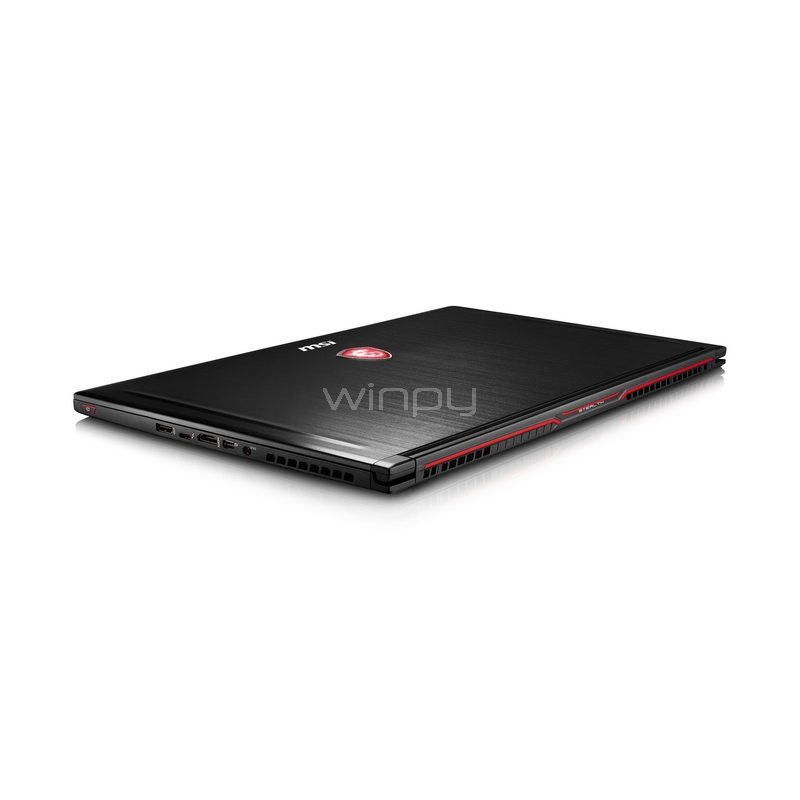 Notebook Gamer MSI GS63VR 7RG Stealth Pro (i7-7700HQ, GTX 1070, 16GB DDR4, 256SSD+1TB, LED 15,6 FHD 120Hz 3ms, WIN10)