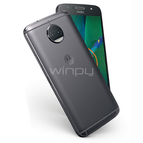 Motorola Moto G5s Plus (4G, 32GB, 12Mp dual, Android 7,1, Gris)