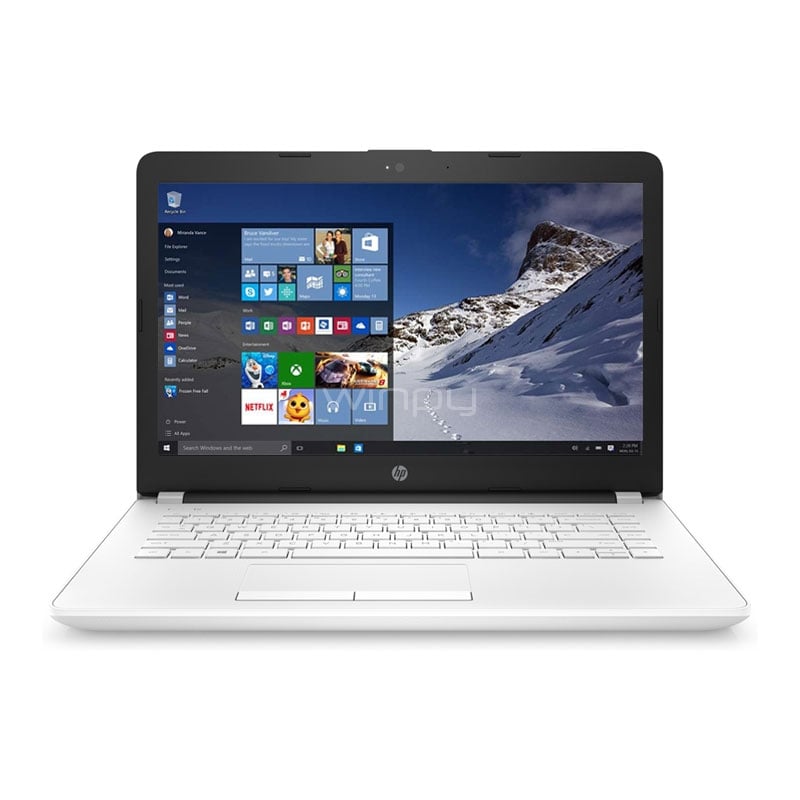Notebook HP 14-bw002la (AMD A4-9120, 4GB DDR4, 500GB HDD, Win10, Pantalla 14)