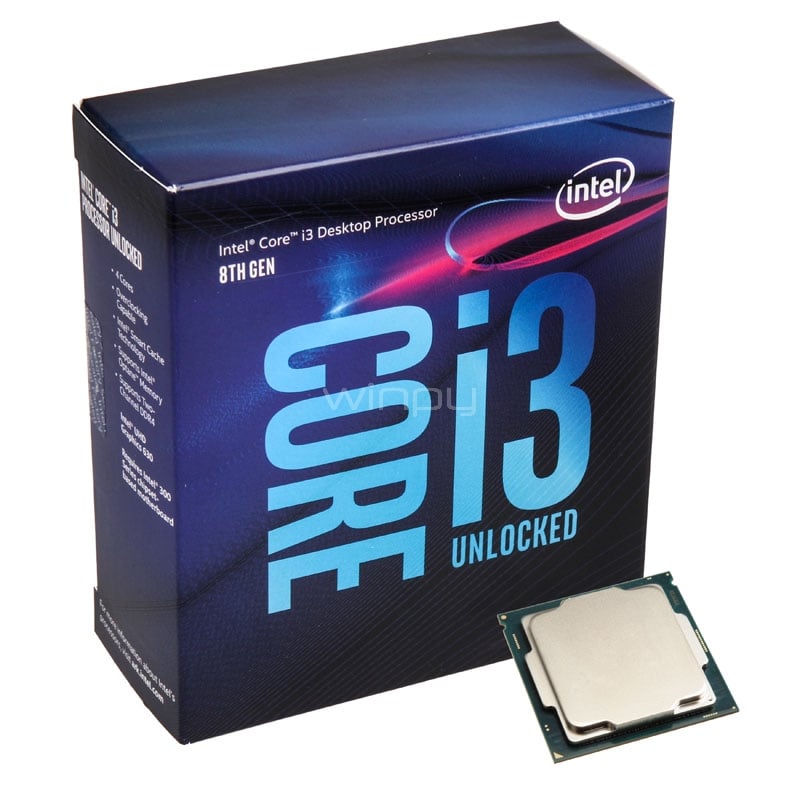 Procesador Intel Core i3-8350K Coffee Lake (LGA1151 - QuadCore - 4,0 GHz)