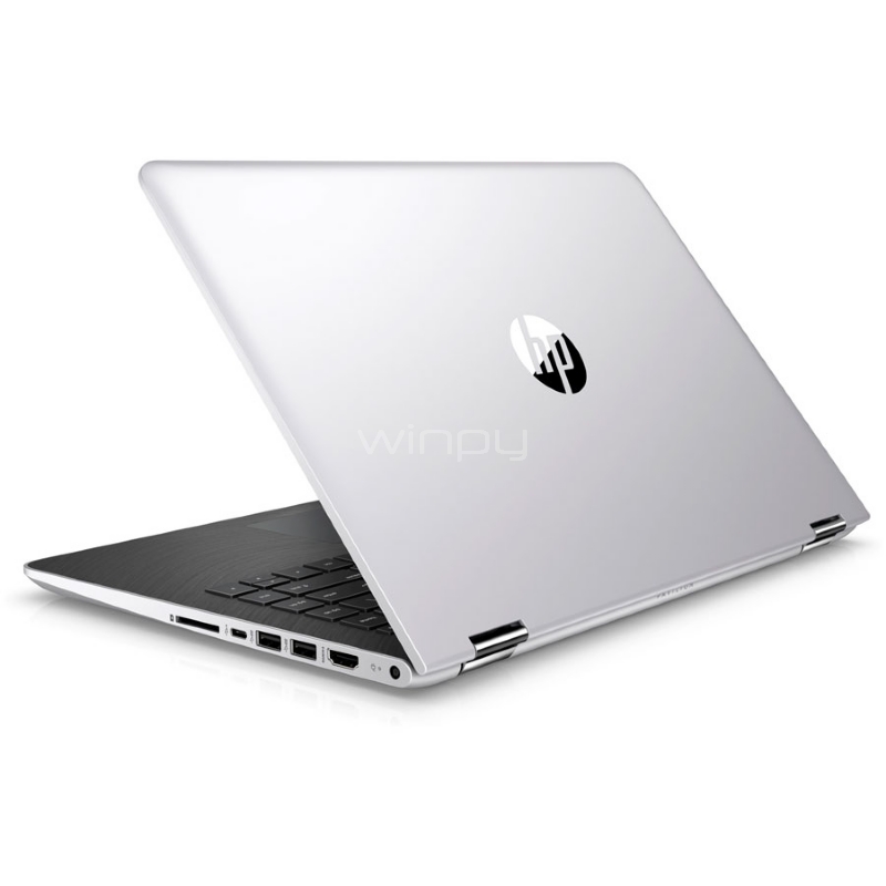 Notebook HP Pavilion x360 - 14-ba001la (i3-7100U, 4GB DDR4, 500GB HDD, Pantalla Touch 14 , Win10)