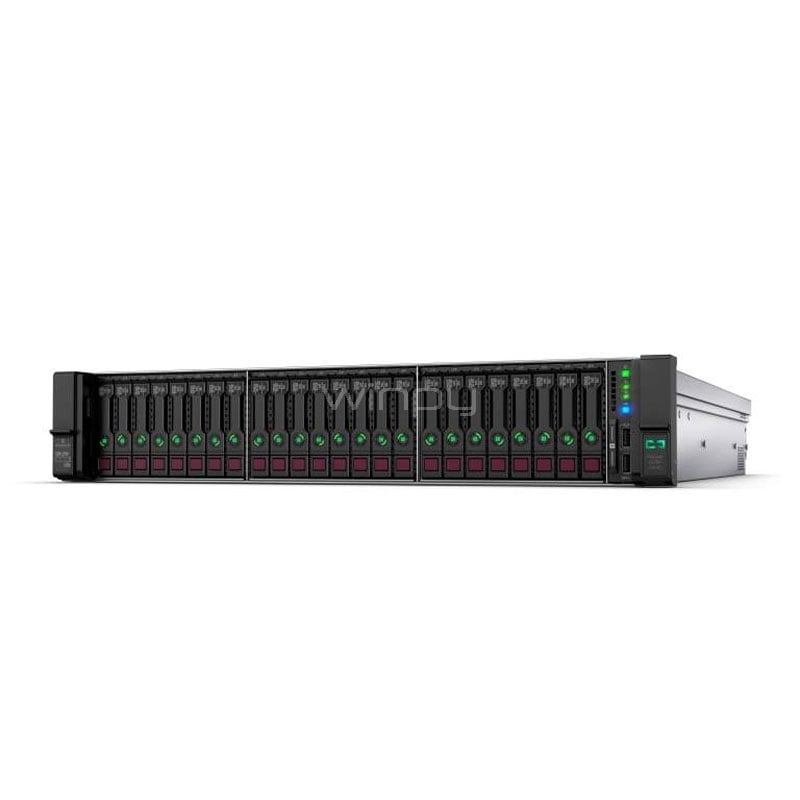 Servidor HPE ProLiant DL380 Gen10 (Xeon Silver 4108, 16GB DDR4, Sin disco, Rack 2U, fuente 1x500W)