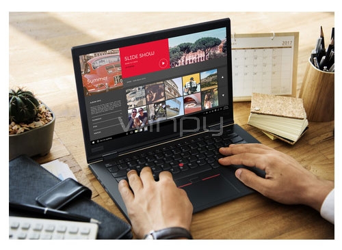 Ultrabook 2en 1 ThinkPad X1 Yoga (i7-8550U, 8B DDR4, 256GB M2, Pantalla Touch 14, Win10 Pro)