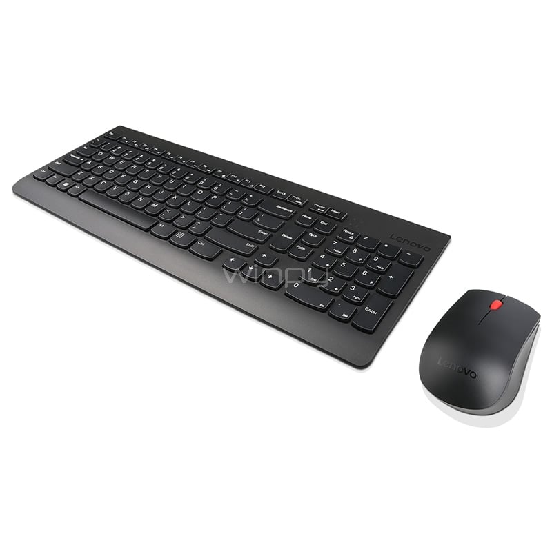 Kit inalámbrico teclado y mouse Lenovo Essential (Dongle USB, Español)