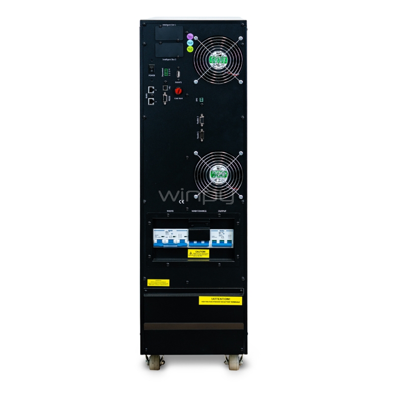 UPS Enersafe Trifásica Online ESOL TRI PT de 60kva (60000VA / 54000W, LCD Color, Torre, Sin Baterías)