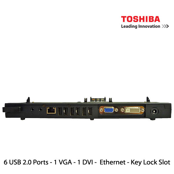 TOSHIBA Slim Port Replicator III Portége A600, A605, R500, R505, y  R600