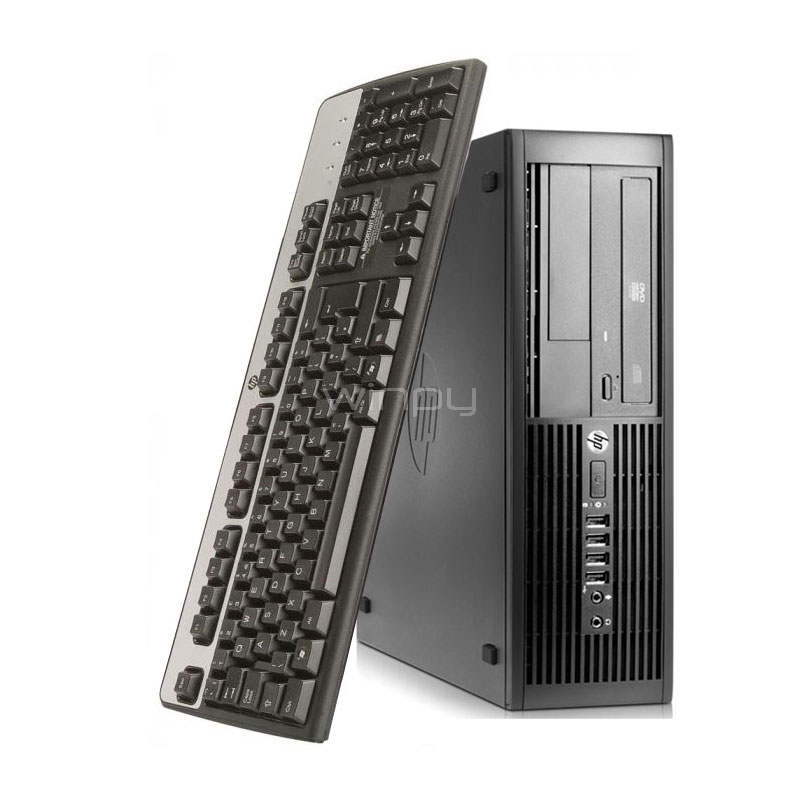 Computador HP Compaq Pro 4300 - Incluye teclado + Mouse,  sin monitor, (Pentium, 4GB, 500GB HDD, Windows 7 Profesional, SFF)