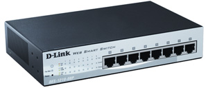 Switch D Link DES-1210-08P inteligente
