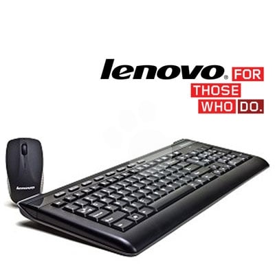 Teclado y mouse inalámbricos Lenovo