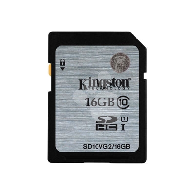 Tarjeta de memoria Kingston 16GB  MicroSD Class 10