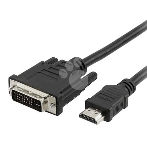cable con conector HDMI macho a DVI-D macho