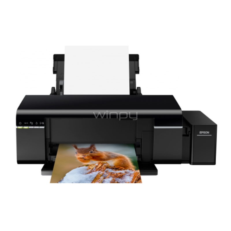 Impresora Epson tinta EcoTank L805 (Wifi, iPrint, Impresión CD/DVD)