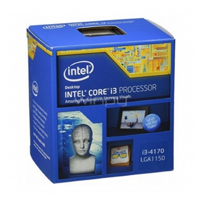 Procesador Intel Core i3-4170 (LGA1150 - 3,6 GHz) - BX80646I34170