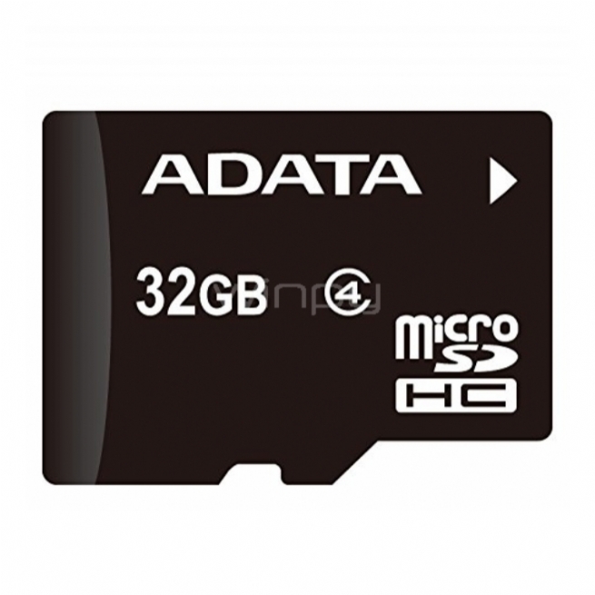 Tarjeta microSD de 32 GB A-Data, Clase 4