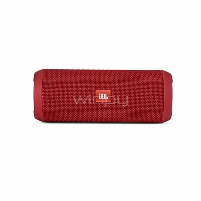 Parlante portátil JBL Flip 3 - Bluetooth, Micro USB color rojo