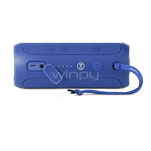 Parlante portátil JBL Flip 3 Bluetooth, Micro USB color azul