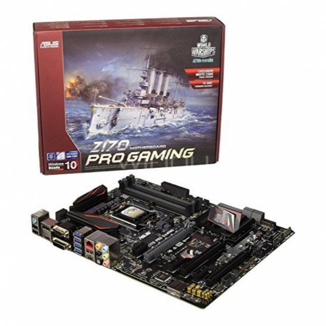 Placa base ATX ASUS Z170 Pro Gaming - Socket 1151, HDMI | Z170 PRO