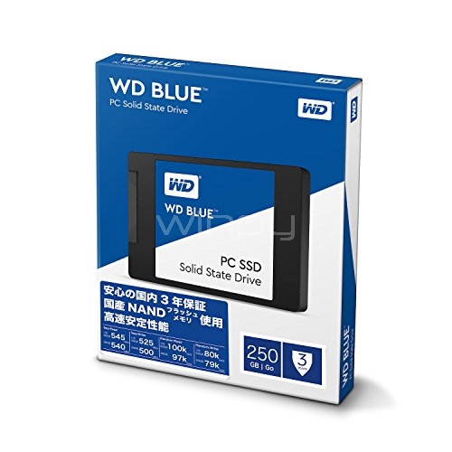 Disco duro sólido de 250GB Western Digital