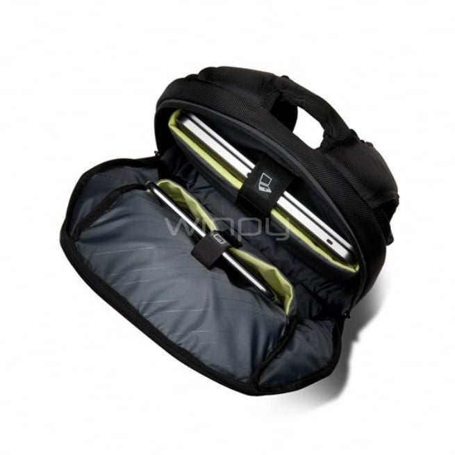 Mochila Kensington Triple Trek para Portátil (hasta 14“, Negro)