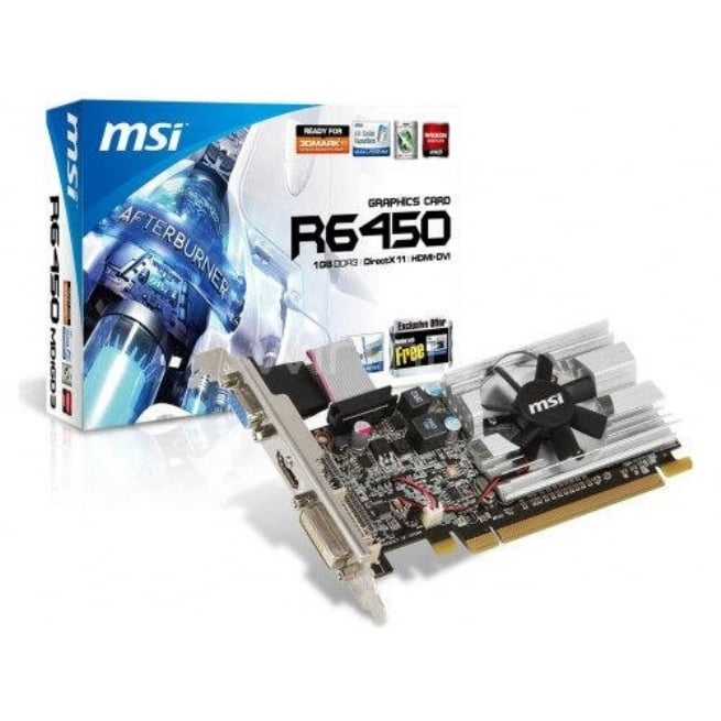 Tarjeta gráfica MSI, AMD Radeon HD6450 1GB