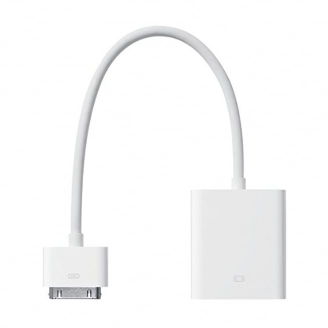 Adaptador Apple 30-pin a VGA Blanco