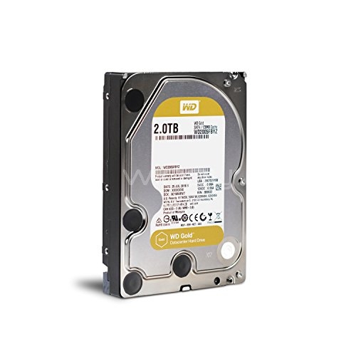 Disco Duro Western Digital Gold de 2TB (SATA, 7200rpm, Cache 128mb, Formato 3.5“)