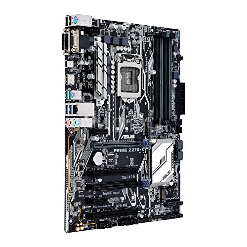 Placa Madre ASUS PRIME Z270-K (LGA1151, DDR4 2133-3866Mhz, M2,  CrossFireX, ATX)
