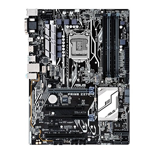 Placa Madre ASUS PRIME Z270-K (LGA1151, DDR4 2133-3866Mhz, M2,  CrossFireX, ATX)