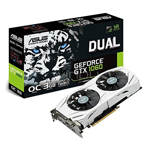 ASUS NVIDIA GeForce GTX 1060 Dual series - 3 GB GDDR5 (DUAL