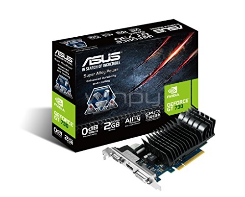 Tarjeta de Video Asus GeForce GT 730 - 2GB