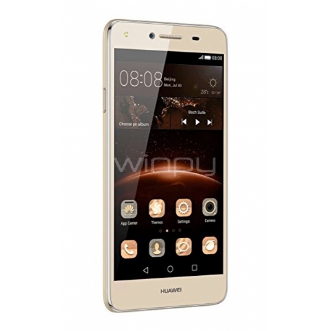 Celular Huawei Y5 II Gold (5 pulgadas, QuadCore, 8 megapixeles)