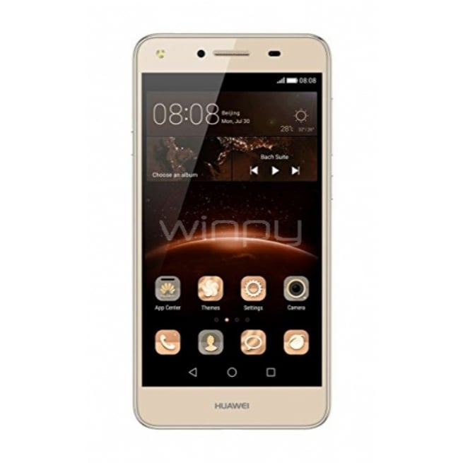 Celular Huawei Y5 II Gold (5 pulgadas, QuadCore, 8 megapixeles)