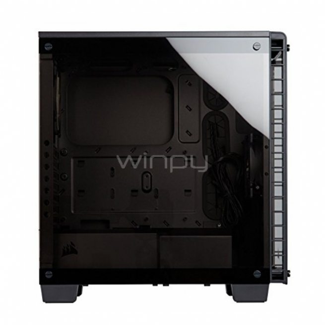 Gabinete Corsair Crystal Series 460X (ATX, Sin fuente, CC-9011099-WW)