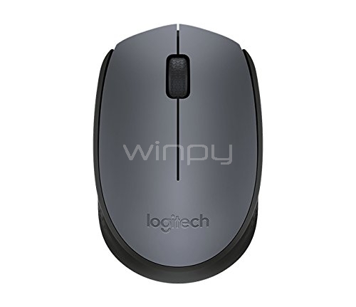 Mouse Óptico Gris M170 Logitech inalámbrico