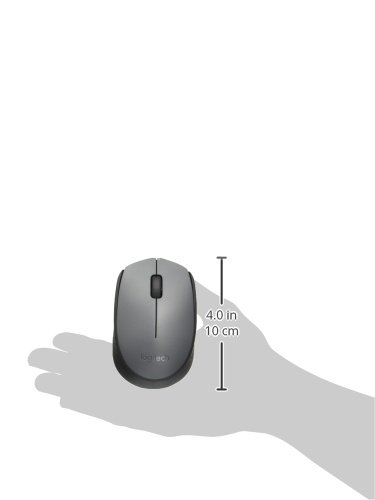 Mouse Óptico Gris M170 Logitech inalámbrico