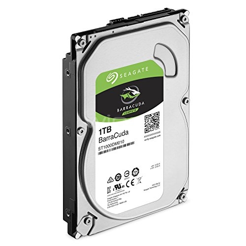 Disco duro Seagate BarraCuda de 1TB (SATA, 7200rpm, 64MB cache, Formato 3.5)