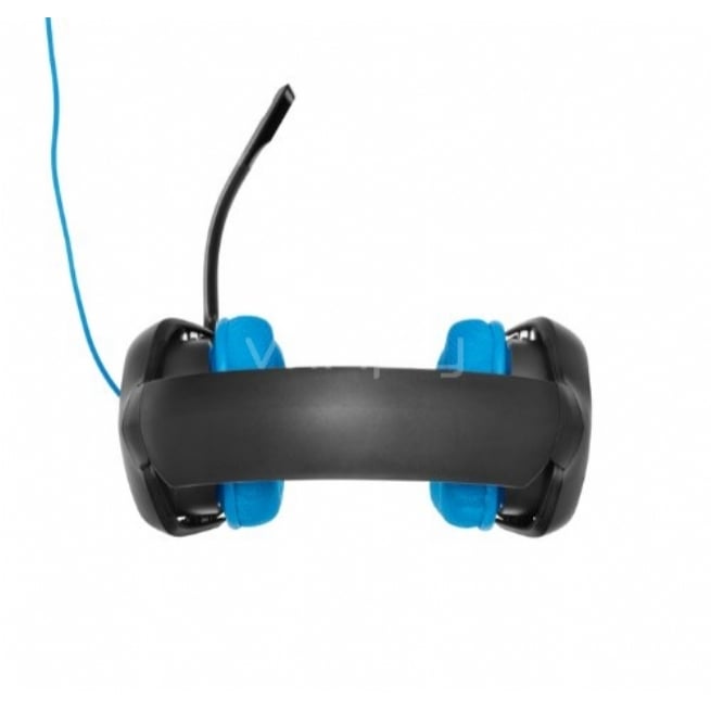 Audífonos Gamer Logitech G430 con sonido 7,1 (Micrófono - USB - Negro/Azul)