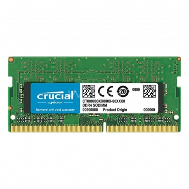 Memoria Crucial CT4G4SFS624A 4GB DDR4 2400MHz, 260-pin SO-DIMM
