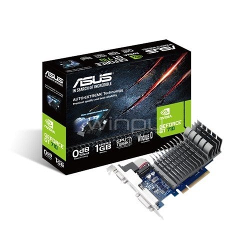 Tarjeta gráfica ASUS 710-2-SL-CSM - NVIDIA GeForce GT 710 2GB