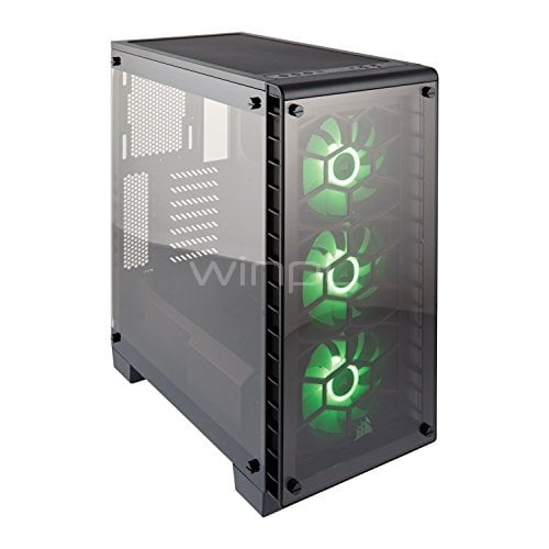 Gabinete Corsair ATX Crystal Series 460X RGB (CC-9011101-WW)