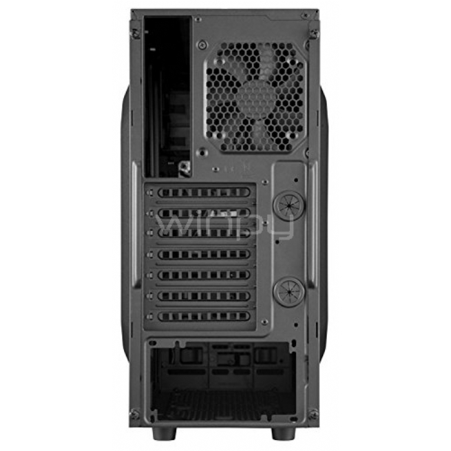 Gabinete Corsair Carbide Series SPEC-03 con ventana - Color negro - Led Rojo (CC-9011052-WW)