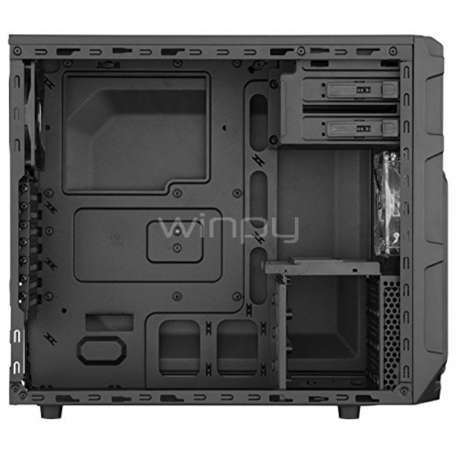 Gabinete Corsair Carbide Series SPEC-03 con ventana - Color negro - Led Rojo (CC-9011052-WW)