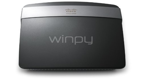 Router Linksys E2500-EW inalámbrico de doble banda N600 (N300 + N300 Mbps, 4 puertos Fast Ethernet)